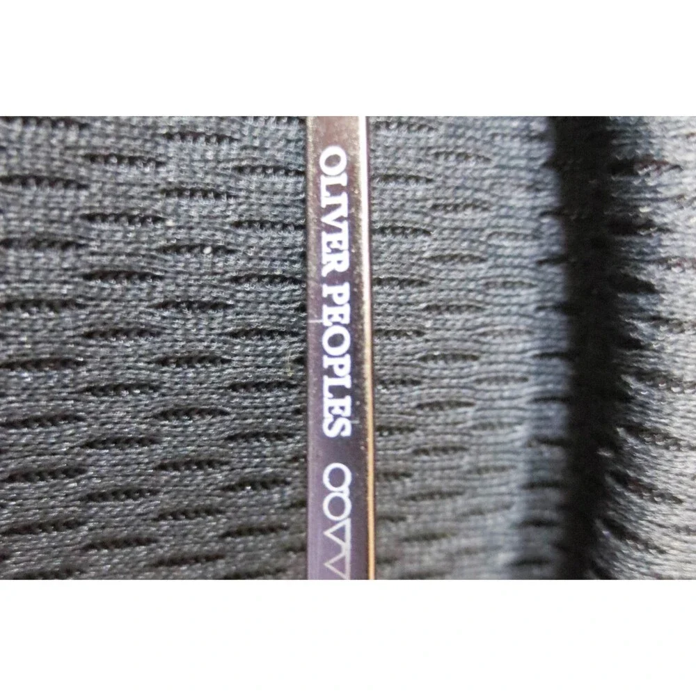 Oliver Peoples Saxton 5195 Eyeglasses Burgundy Gold Square Frames 50-20-141